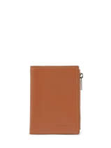 Portefeuille Leder Lancaster Bruin paris pm 29