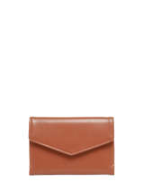 Portemonnee Leder Lancaster Bruin paris pm 28