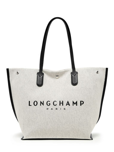 Longchamp Essential toile Schoudertas Beige