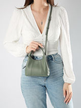 Cross Body Tas Juliette Le tanneur Geel juliette TJET1030-vue-porte