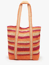 Handtas Cabas Papier Vanessa bruno Roze cabas 38V40770