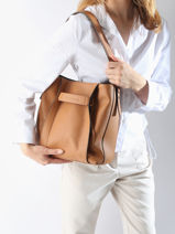 Longchamp Longchamp 3d Schoudertas Bruin-vue-porte