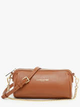 Cross Body Tas Milano Ana Leder Lancaster Bruin milano ana 100