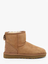 Classic Mini Ii Laarzen Uit Leder Ugg Bruin women 1016222