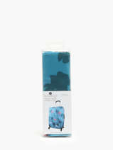 Kofferhoes Snowball Blauw accessoires L