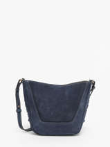 Kleine Bucket Bag Lou Leder En Sude Vanessa bruno Blauw lou 39V40905