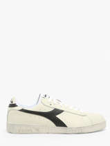 Sneakers Game Low Wax Uit Leder Diadora Wit unisex 178301