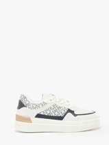 Sneakers Uit Leder Tommy hilfiger Wit women 8381YBL