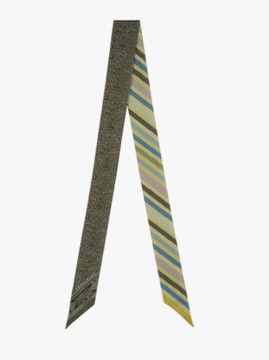 Longchamp Soie gots Foulard Groen