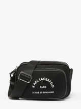 Cross Body Tas Rsg Nylon Karl lagerfeld Zwart rsg A1M30101