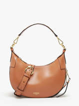 Cross Body Tas Origami Leder Lancel Bruin origami A13313