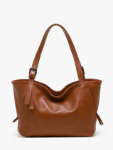 Schoudertas Caviar Leder Milano Oranje caviar CA24065
