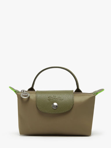 Longchamp Le pliage green Clutch Groen