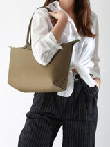 Longchamp Le pliage green Schoudertas Groen-vue-porte