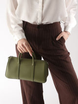Longchamp Daylong Handtas Groen-vue-porte