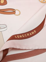 Longchamp Soie gots Sjaal Groen-vue-porte