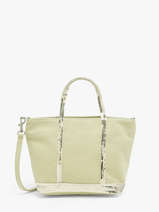 Cross Body Tas Baby Cabas Pailletten Vanessa bruno Groen cabas 1V40410