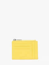 Portefeuille Leder Lancaster Geel paris pm 22