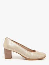 Pumps Uit Leder Tamaris Beige women 44