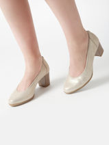 Pumps Uit Leder Tamaris Beige women 44-vue-porte