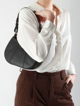 Cross Body Tas Juliette Leder Le tanneur Groen juliette TJET1050-vue-porte