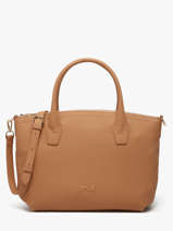 Handtas Tiny Leder Nathan baume Bruin victoria 88