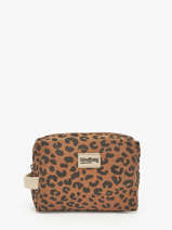 Toiletzak Hindbag Bruin leopard LE