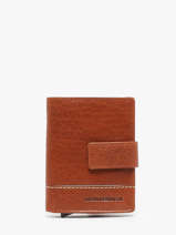 Chequehouder Met Kaarthouder Leder Maverick Bruin rough gear MAVRG062