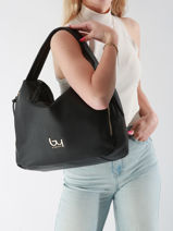 Schoudertas Libra By byblos Zwart libra BS34B01-vue-porte