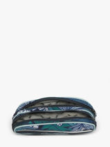 Pennenzak Kind 2 Compartimenten Actual Cameleon Blauw actual TROU-vue-porte