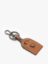 Sleutelhanger Caviar Leder Milano Beige caviar CA23119-vue-porte