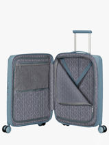 Uitbreidbare Handbagage American tourister Blauw fastforward 155259-vue-porte