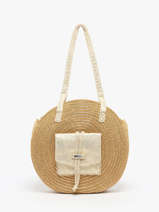 Schoudertas Dario Katoen Les tropeziennes Beige dario TZ01