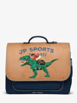 Boekentas 2 Compartimenten Jeune premier Bruin daydream boys B