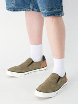 Sneakers Mustang Groen men 4198402-vue-porte