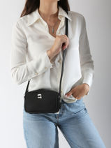 Cross Body Tas K Ikon Nylon Karl lagerfeld Zwart k ikon A3W30128-vue-porte