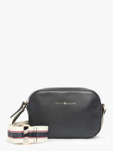 Cross Body Tas Th Logotape Polyurethaan Tommy hilfiger Blauw th logotape AW17450