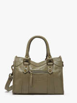 Cross Body Tas Cow Leder Basilic pepper Groen cow BCOW72