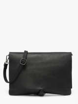 Cross Body Tas Caviar Leder Milano Zwart caviar CA21062