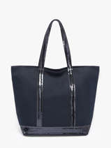 Handtas Cabas Katoen Vanessa bruno Blauw cabas 1V40378