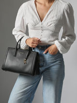 Handtas Laila Michael kors Zwart laila R5G9IS6L-vue-porte