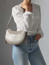 Schoudertas Suave Ace Leder Lancaster Grijs suave ace 28-vue-porte