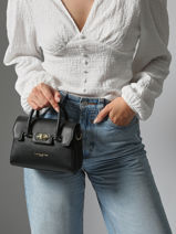 Cross Body Tas Milano Cosmos Leder Lancaster Zwart milano cosmos 79-vue-porte