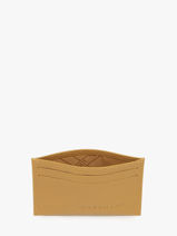 Longchamp Le foulonn Kredietkaarthouder Geel-vue-porte