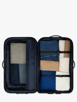 Soepele Reiskoffer Travel Cabaia Zwart travel L-vue-porte
