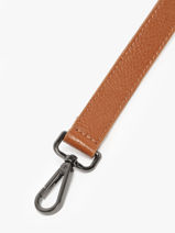 Afneembare Schouderriem Caviar Leder Milano Bruin caviar CA250610-vue-porte