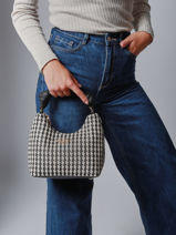 Cross Body Tas Mirema Guess Zwart mirema WG963101-vue-porte