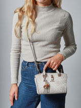 Handtassen Queensland Guess Wit queensland OS965576-vue-porte