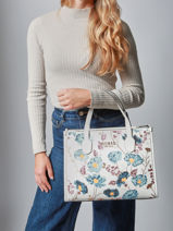 Handtassen Zaria Guess Wit zaria KF733022-vue-porte