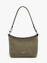 Cross Body Tas Suede Leder Lancaster Groen suede 80